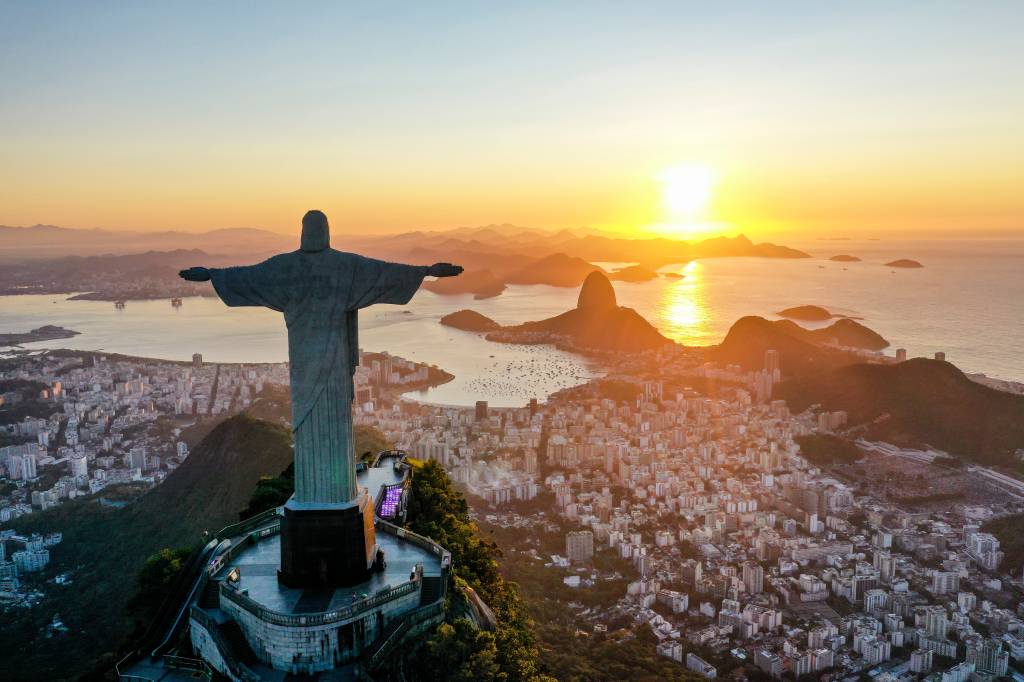 default Foto mostra o Cristo Redentor
