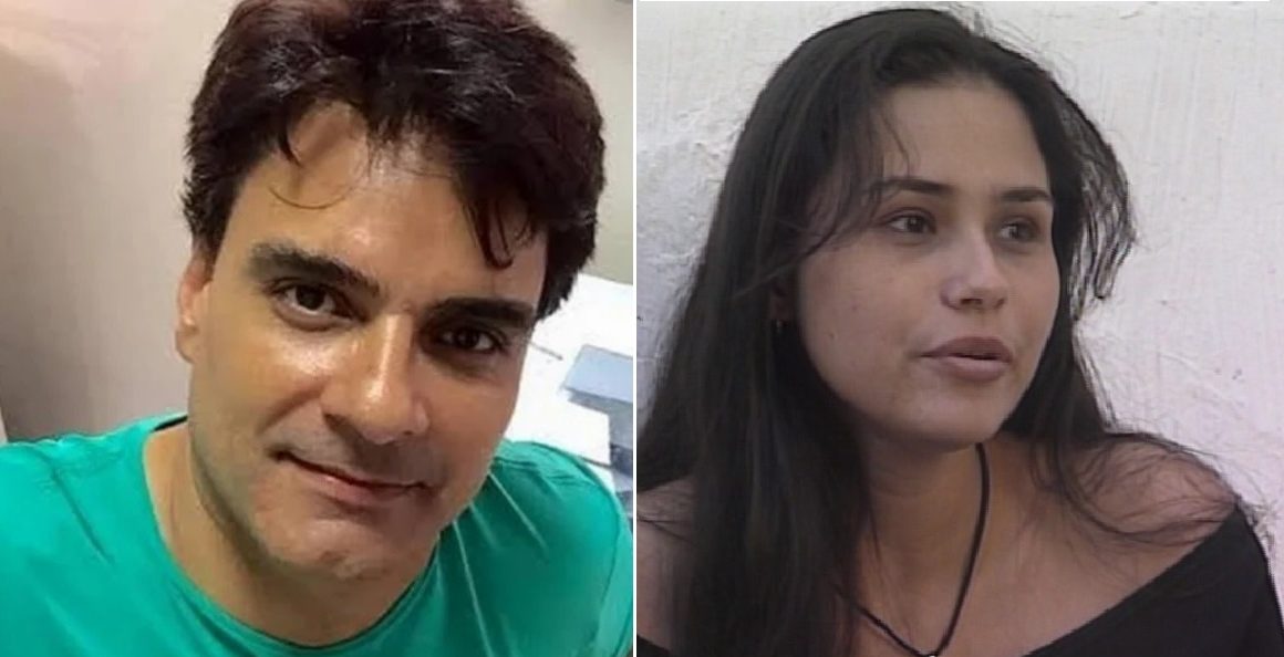 Montagem com fotos de Guilherme de Pádua e Paula Thomaz