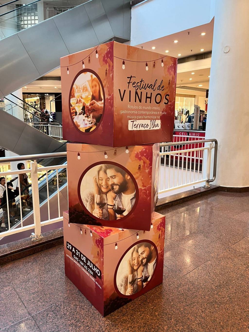 Ilha Plaza: delicatessens da região fazem sua estreia no evento com bons vinhos