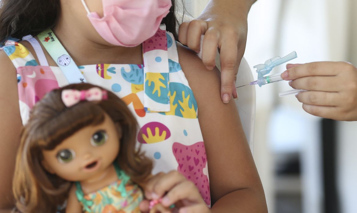 Vacinação de crianças contra a Covid-19: no Rio já começou