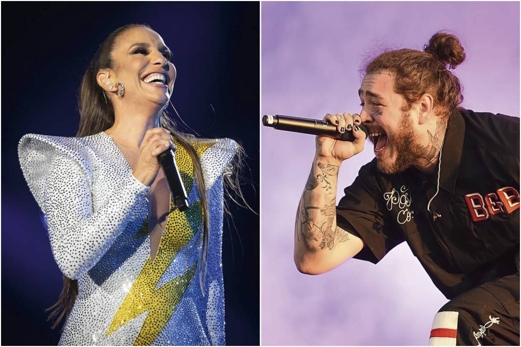 Post Malone e Ivete Sangalo