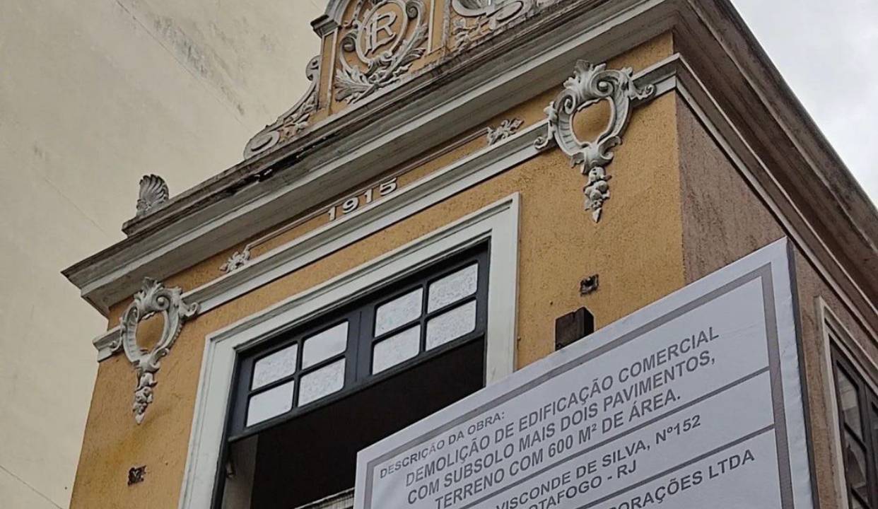 Demolição: imóvel de 1915 abrigou restaurantes À Mineira e Maria Teresa Weiss