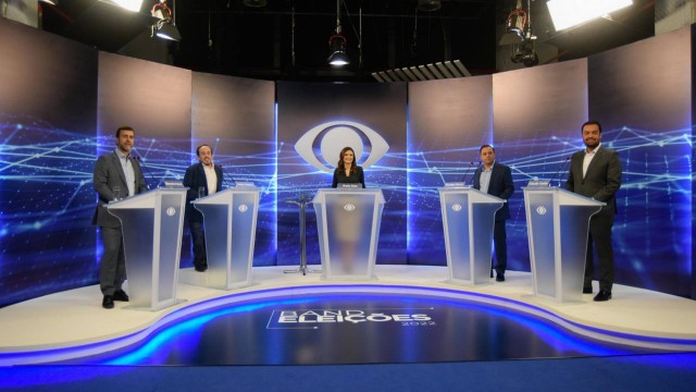 Os candidatos ao governo do Rio debate