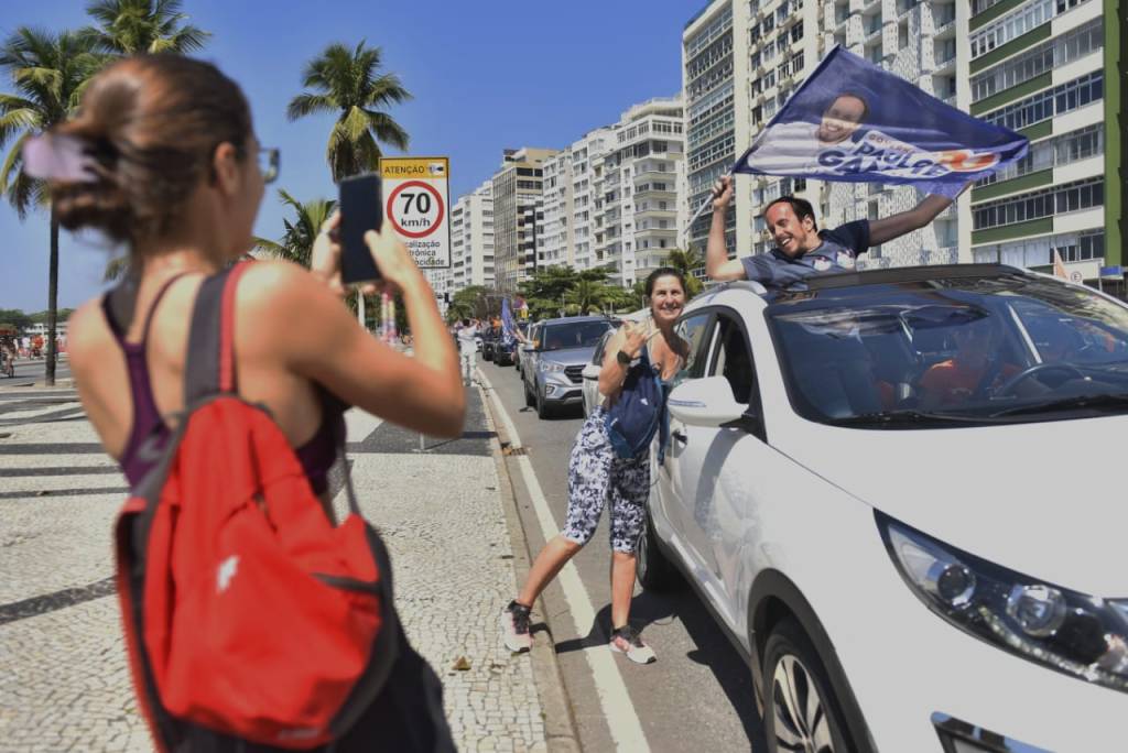 Paulo Ganime, candidato ao governo do estado pelo Novo