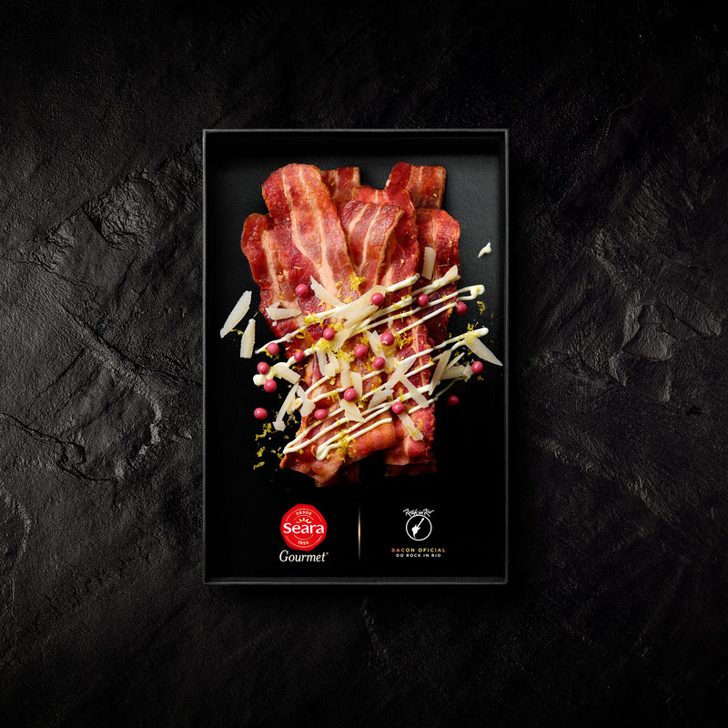 Seara: marca terá criação de Claude Troisgros com fatias de bacon