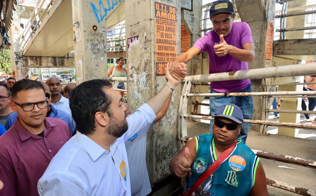 Claudio Castro, governador candidato à reeleição pelo PL, com oligação Avante/DC/MDB/PL/PMN/Podemos/PP/PROS/PRTB/PSC/PTB/Republicanos/Solidariedade/União Brasil - eleições 2022