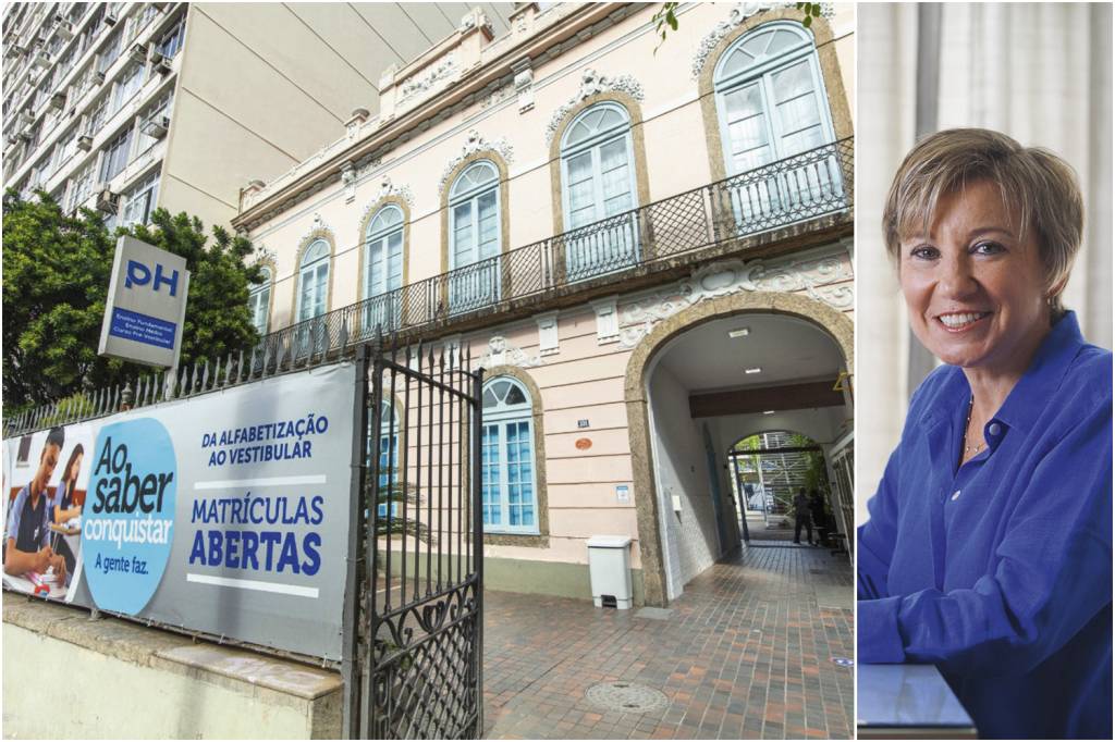 Colégio-pH—Fachada-Checar-Crédito-(2).jpeg O colégio pH, que adotará o ensino bilíngue em 2023, e a educadora Andrea Ramal: aposta na pluralidade -