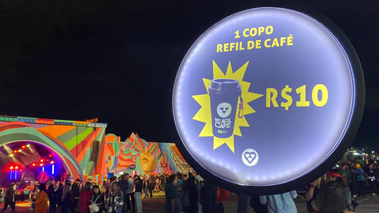 Refil: copo de R$ 10 garante a bebida à vontade enquanto durar o Rock in Rio