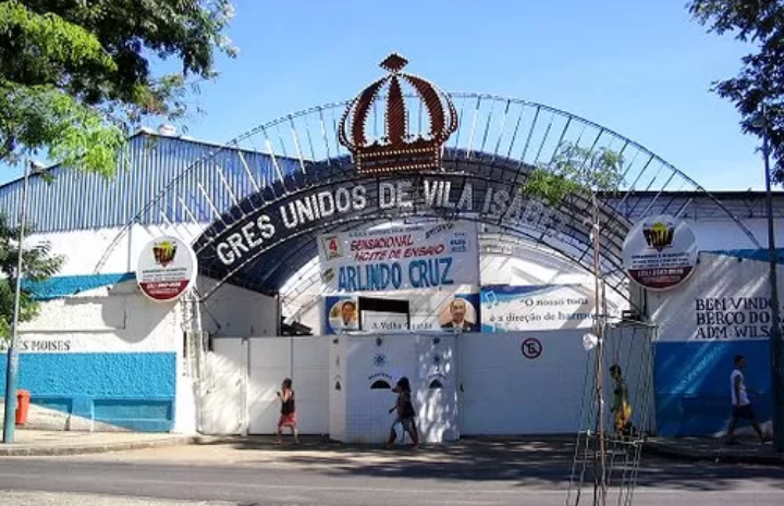Quadra do G.R.E.S. Unidos de Vila Isabel (antiga garagem da Companhia de Transportes Coletivos)