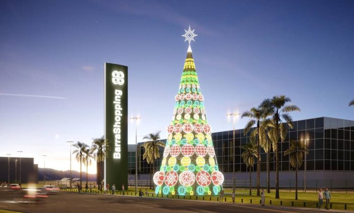 árvore de Natal do Barrashopping 2022