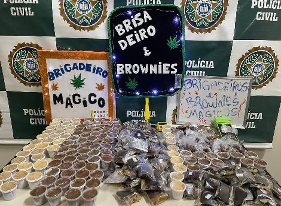"Mágicos": doces diversos eram vendidos com maconha, segundo a polícia