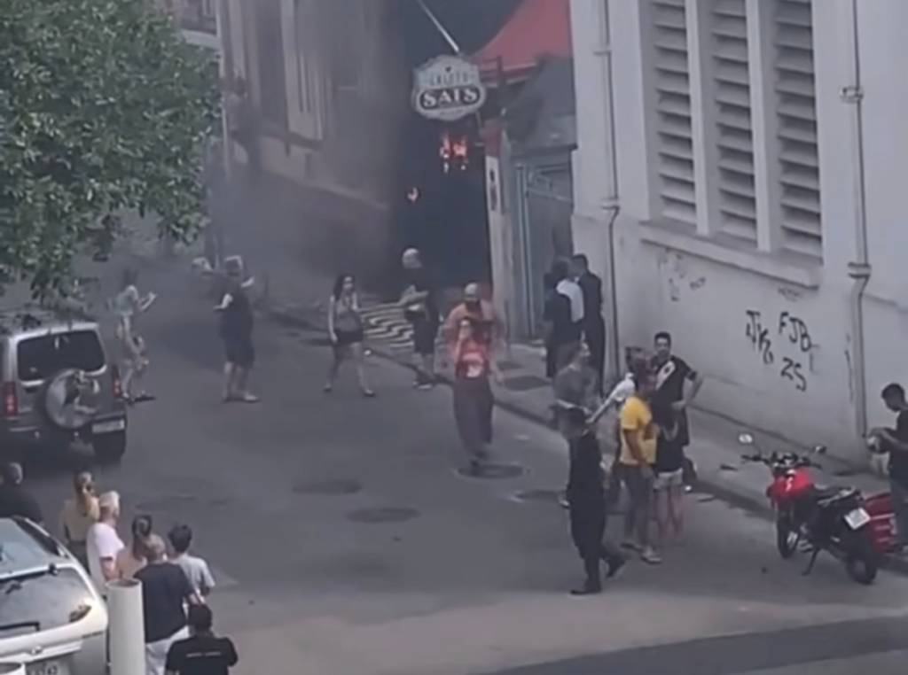 A causa do incêndio que atingiu o bar e restaurante Sat’s de Botafogo