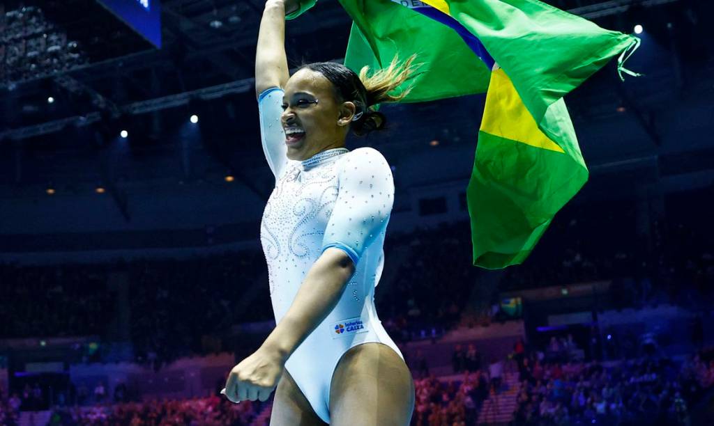 Rebeca Andrade: ginasta do Flamengo se cobre de ouro em Londres