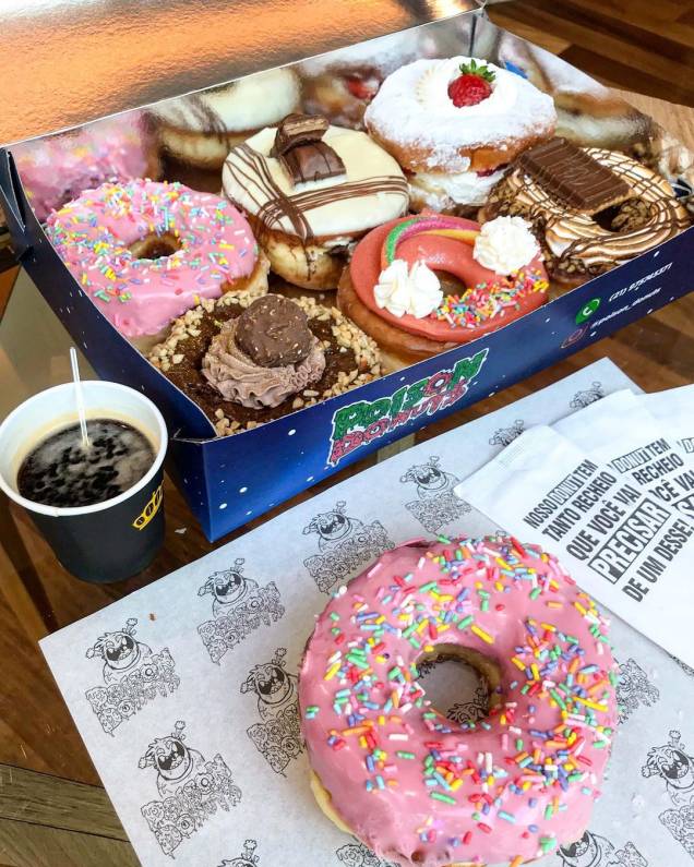 Poison Donuts: grande variedade no cardápio Poison Donuts: grande variedade no cardápio