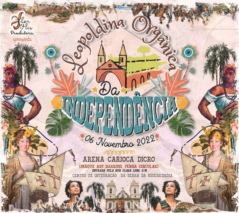 Cartaz do evento mulheres na independencia