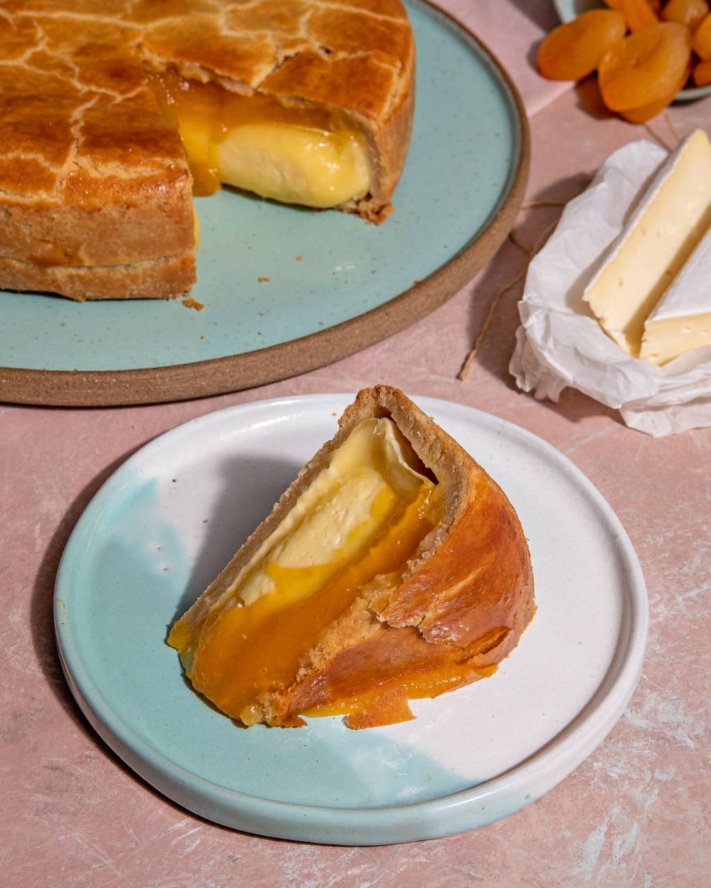 Creamy Patisserie: torta de brie com damasco é novidade