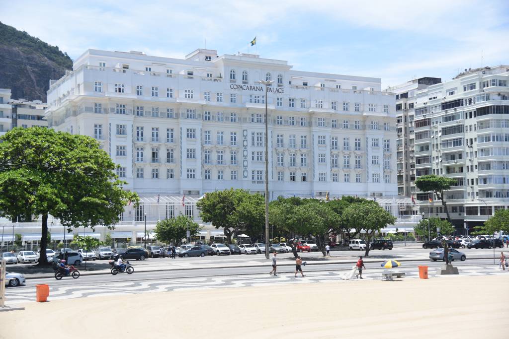 Foto mostra o Copacabana Palace