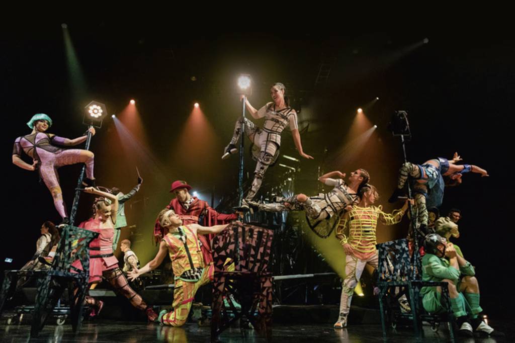 Cirque du Soleil apresenta seu novo espetáculo no Parque Olímpico