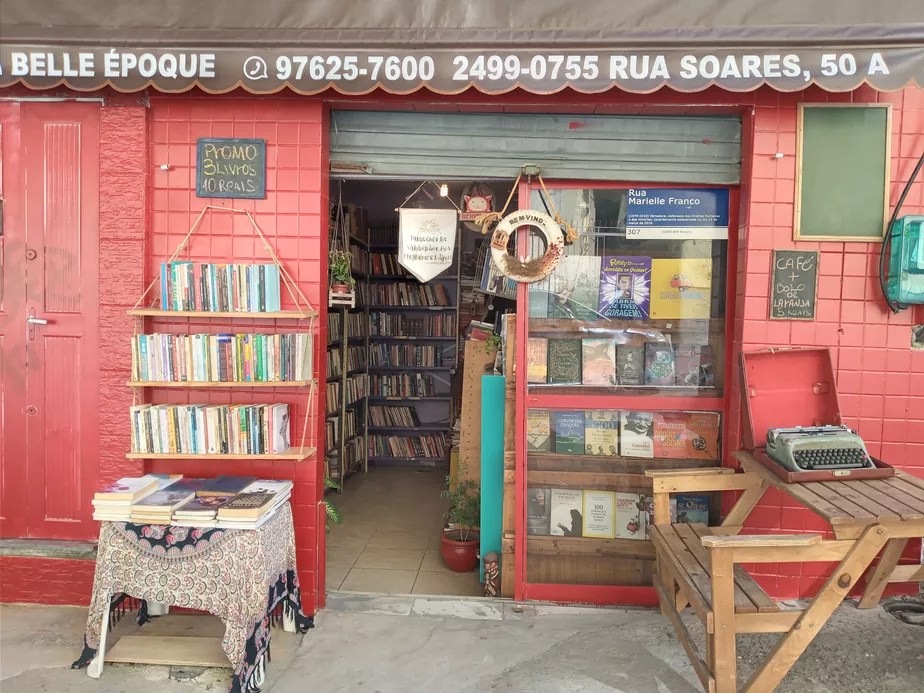 Belle Époque: livraria reabre com bate-papos e bloco de carnaval