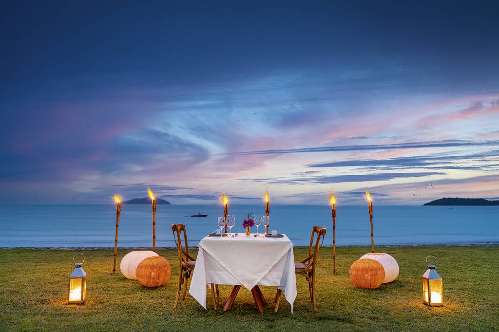 Jantar à beira-mar: no cinco-estrelas A Concept Hotel & SPA -