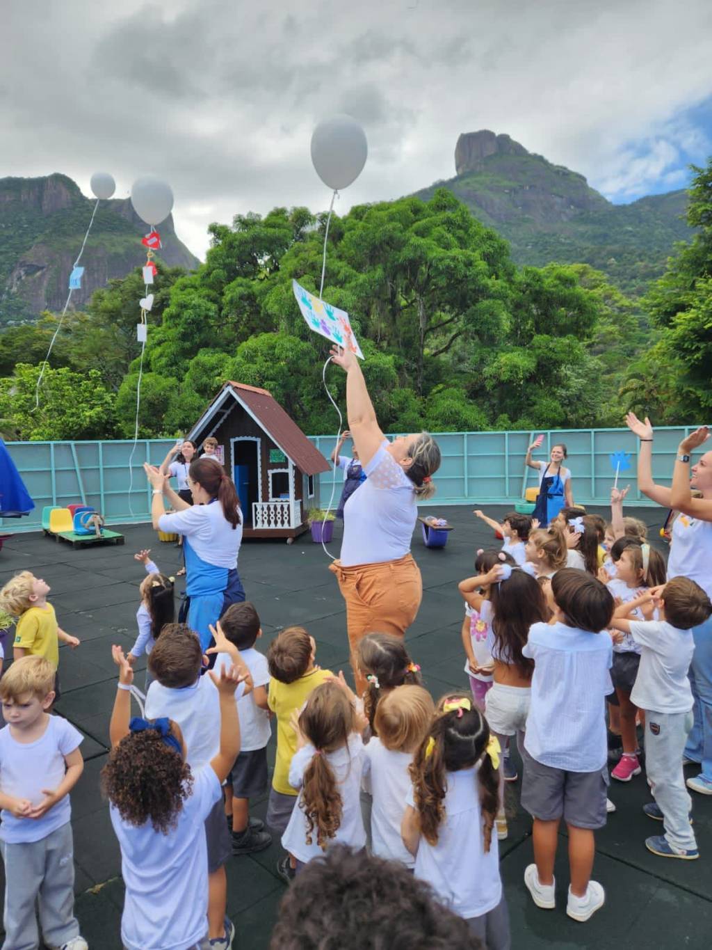 colégio Mopi realiza o #DiadaPaz, em que alunos da instituição desenvolverão ações e farão reflexões sobre a importância da harmonia e da convivência pacífica no dia a dia