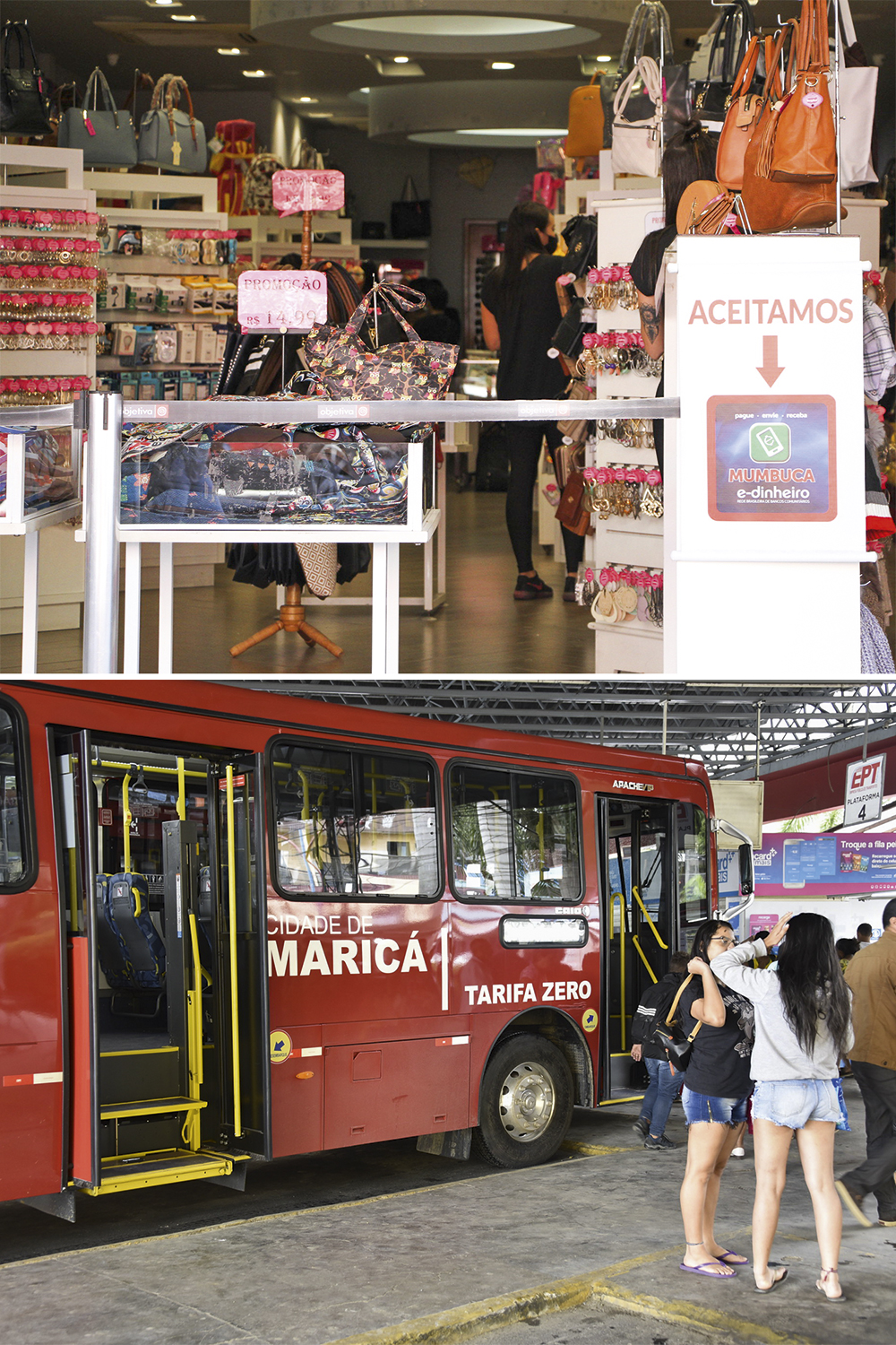 Políticas públicas pioneiras: moeda própria e tarifa zero no transporte público