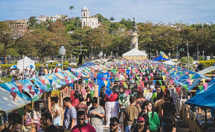 Festa no arraiá: clima junino invade Babilônia Feira Hype e Carioquíssima
