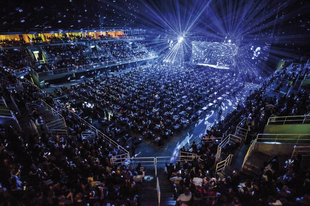 Jeunesse Arena: palco para grandes estrelas internacionais como Alicia Keys