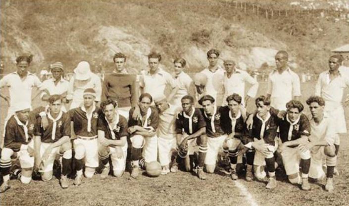 Foto dos jogadores do Vasco em 1919