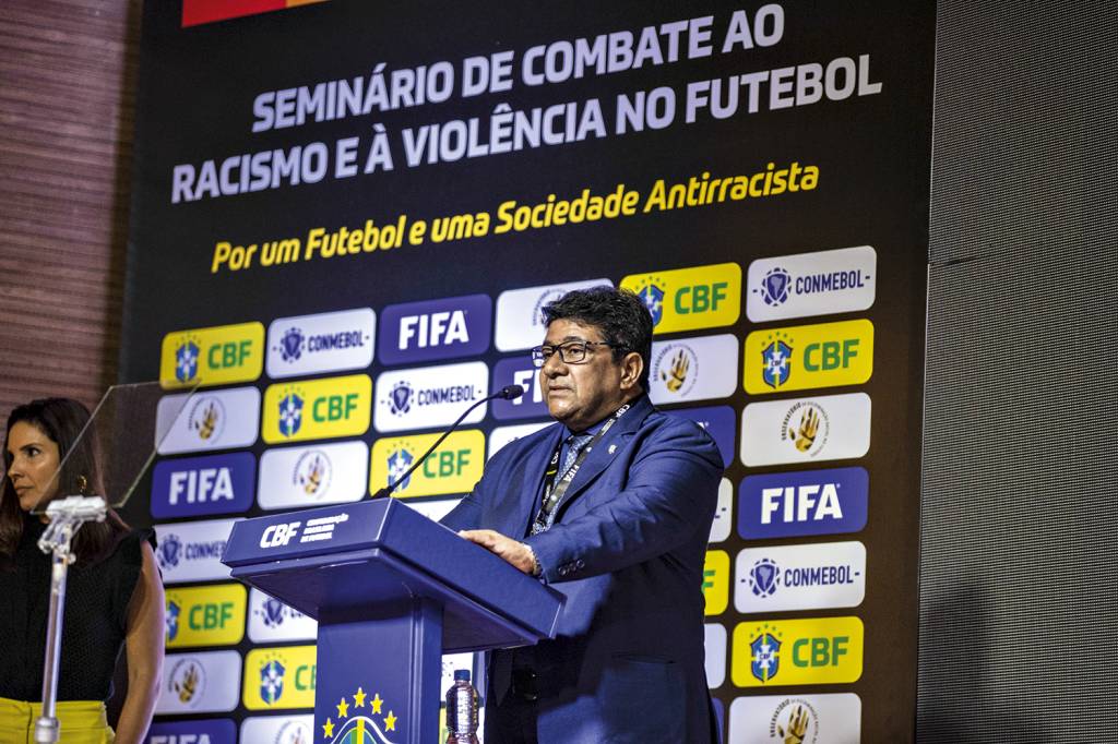 Ednaldo Rodrigues Gomes, presidente da CBF: promessa de aumento no rigor da punição