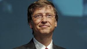 Foto do empresário Bill Gates.