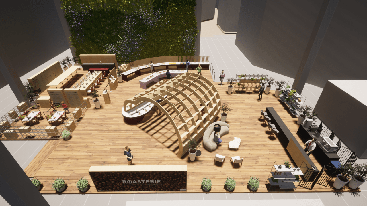 Imersão: imagem em 3D mostra como ficará a praça do Rio Design