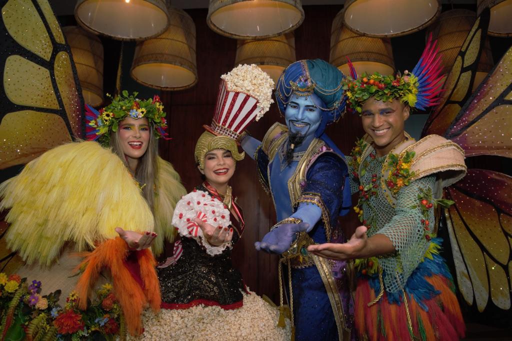 A boa das férias: brunch com personagens, música e oficinas infantis