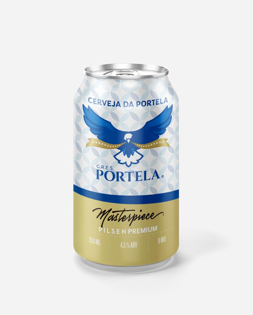 Portela: escola chega em latas da cervejaria Masterpiece