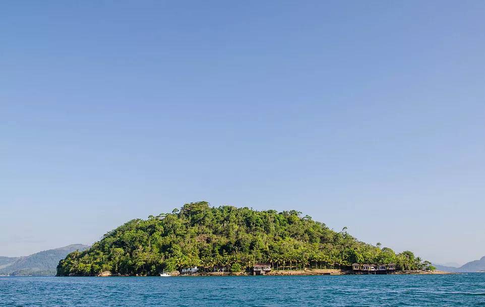 Foto mostra Ilha do Maná