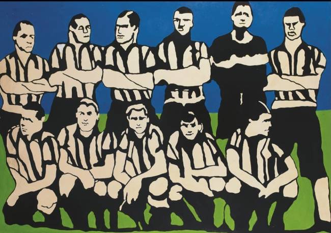 Esporte e decoração Rubens Gerchman: Os Super Homens, 1965
