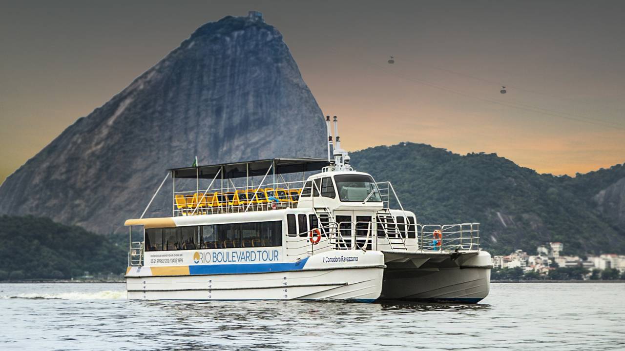 Rio Boat Tour Noturno