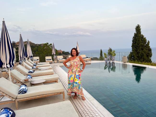 Palacio San Domenico Piscina Four Seasons Taormina - Renata Araújo