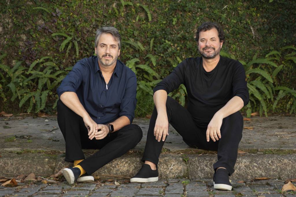 Os arquitetos Sergio e Miguel: sócios e autores do projeto para o Jardim de Alah