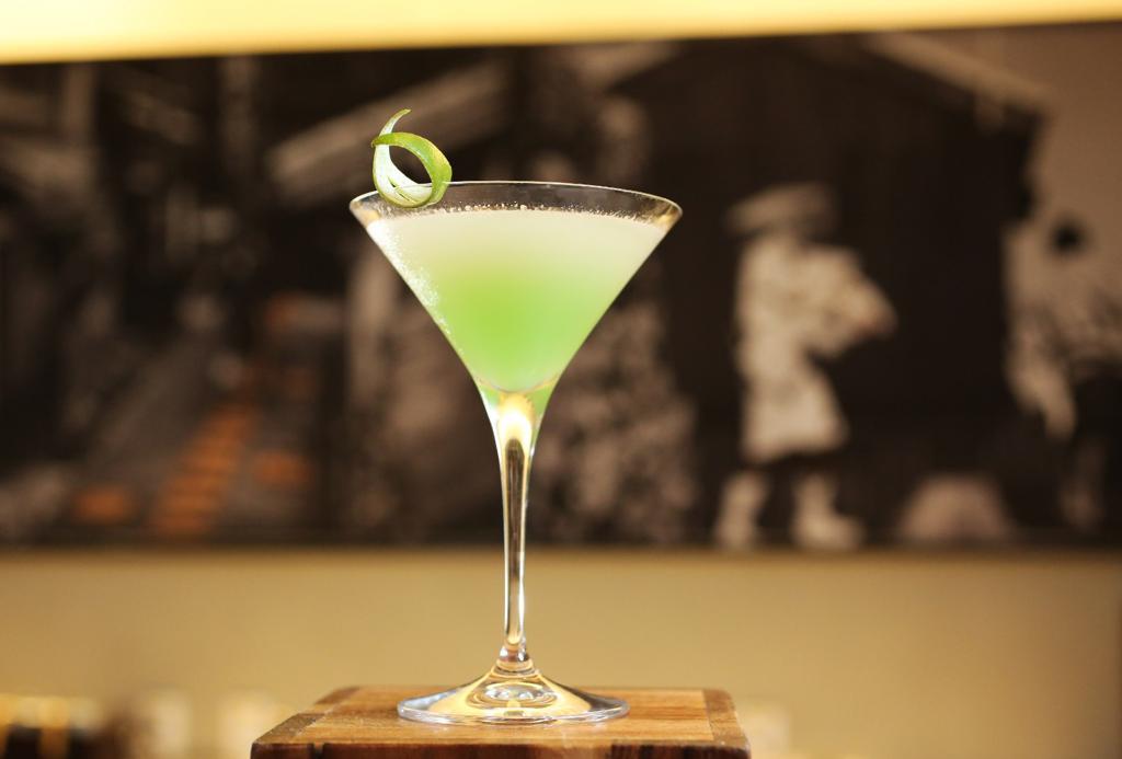Shiso: martini em versão oriental com saquê no restaurante da Barra