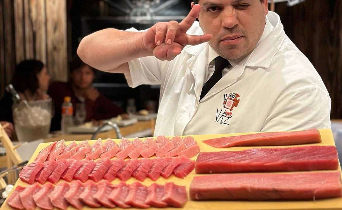 Sushi Vaz: o chef Wdson chega ao Rio com seus diferentes atuns