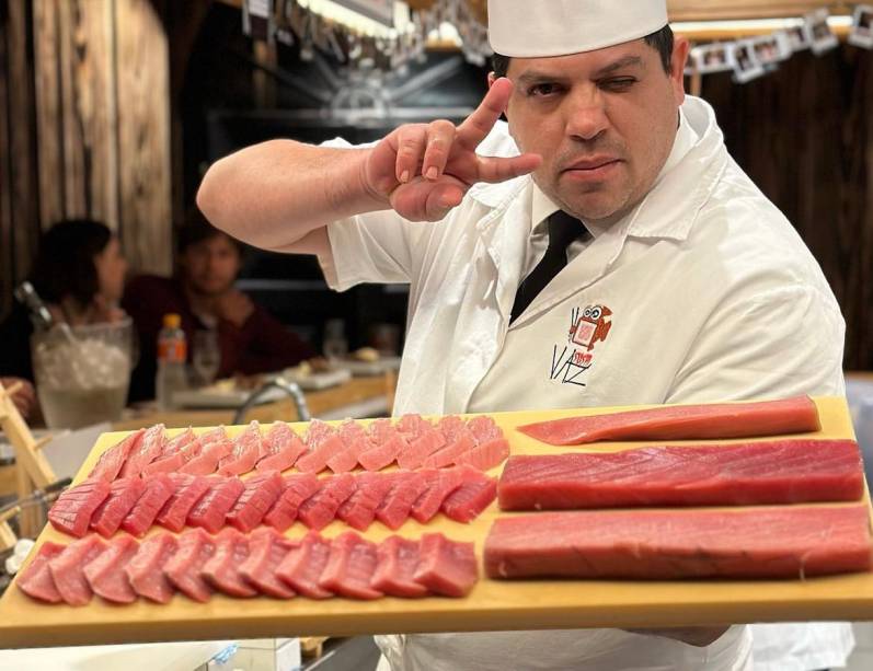 Sushi Vaz: o chef Wdson chega ao Rio com seus diferentes atuns