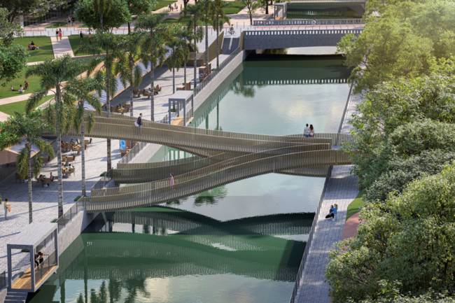 Revitalização do Jardim de Alah, novo Roxy: uma aposta alta na cidade