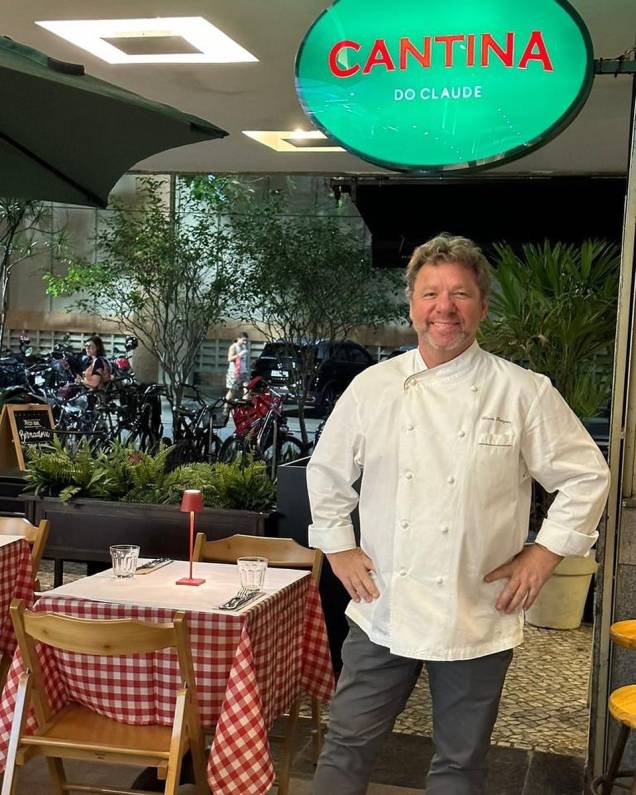 Cantina do Claude: comandada pelo famoso chef francês