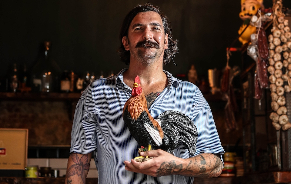 Matheus Zanchini: chef do Borgo Mooca vai cozinha na brasa