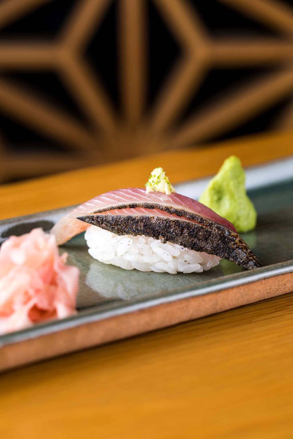 Naga: peixe serra em sushi de bela execução
