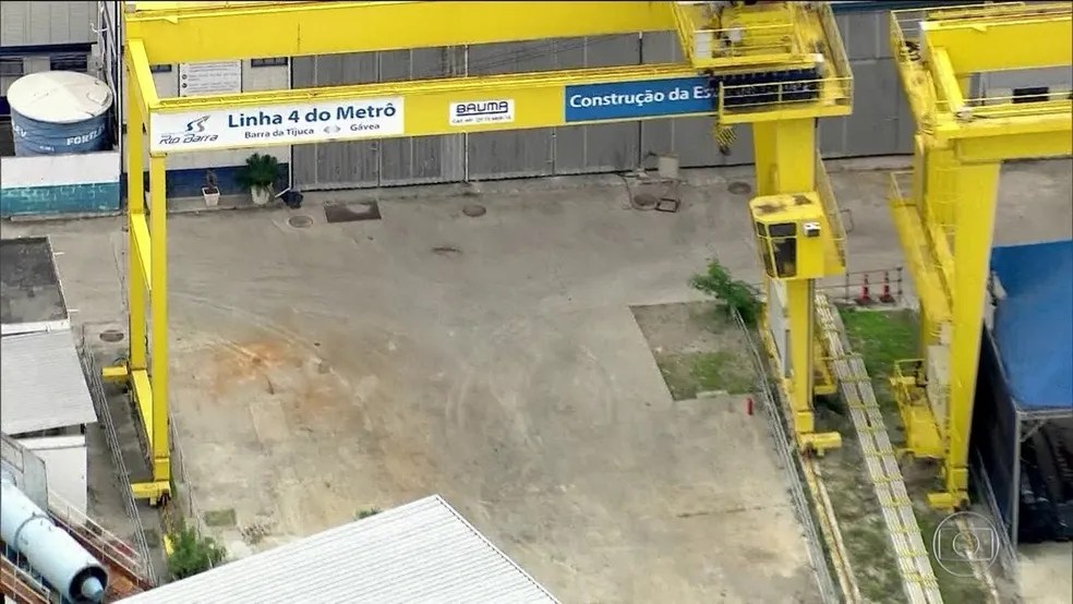 Estação Gávea do Metrô: equipamentos guardados se deterioraram com o tempo