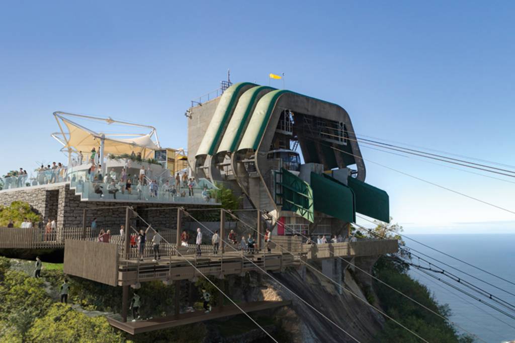 TURISMO - O efeito da tirolesa do Pão de Açúcar