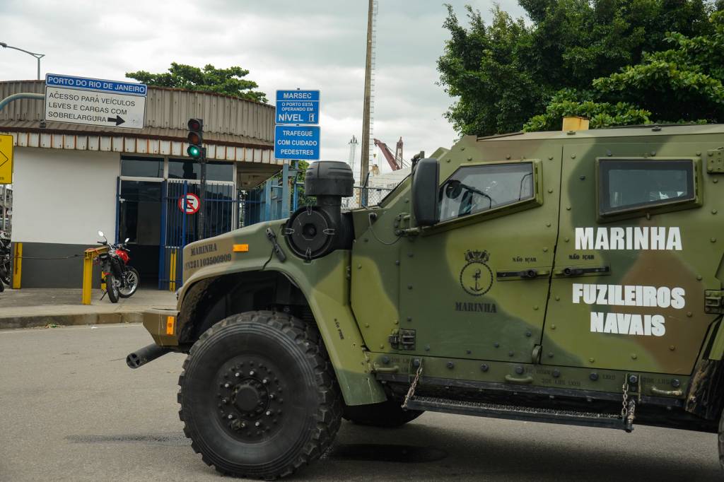 Operação militar: apoio a ações contra o tráfico de armas e drogas