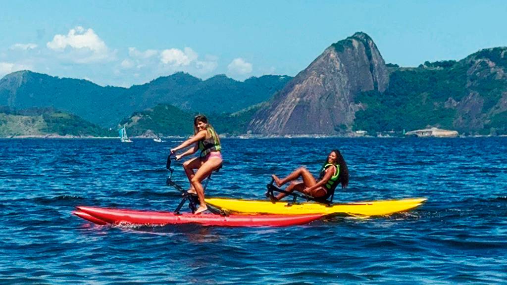 Bike boat: conheça a atividade física que promete fazer sucesso no verão